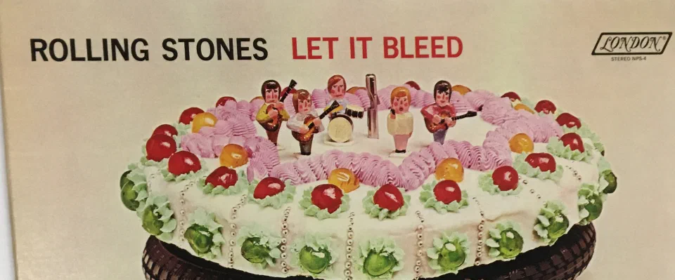 The Rolling Stones' Let It Bleed LP sleeve